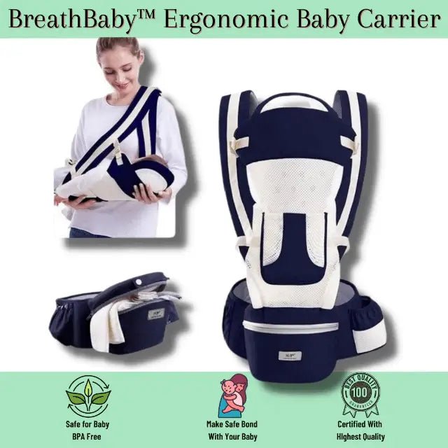 BreathBaby™ Ergonomic Baby Carrier For Infant/Newborn