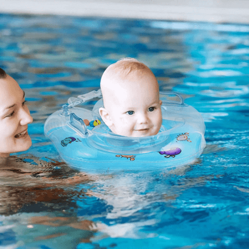 Proactive Baby Baby Neck Float for Swimming Pool BabyWhale™ Neck Swimming Ring