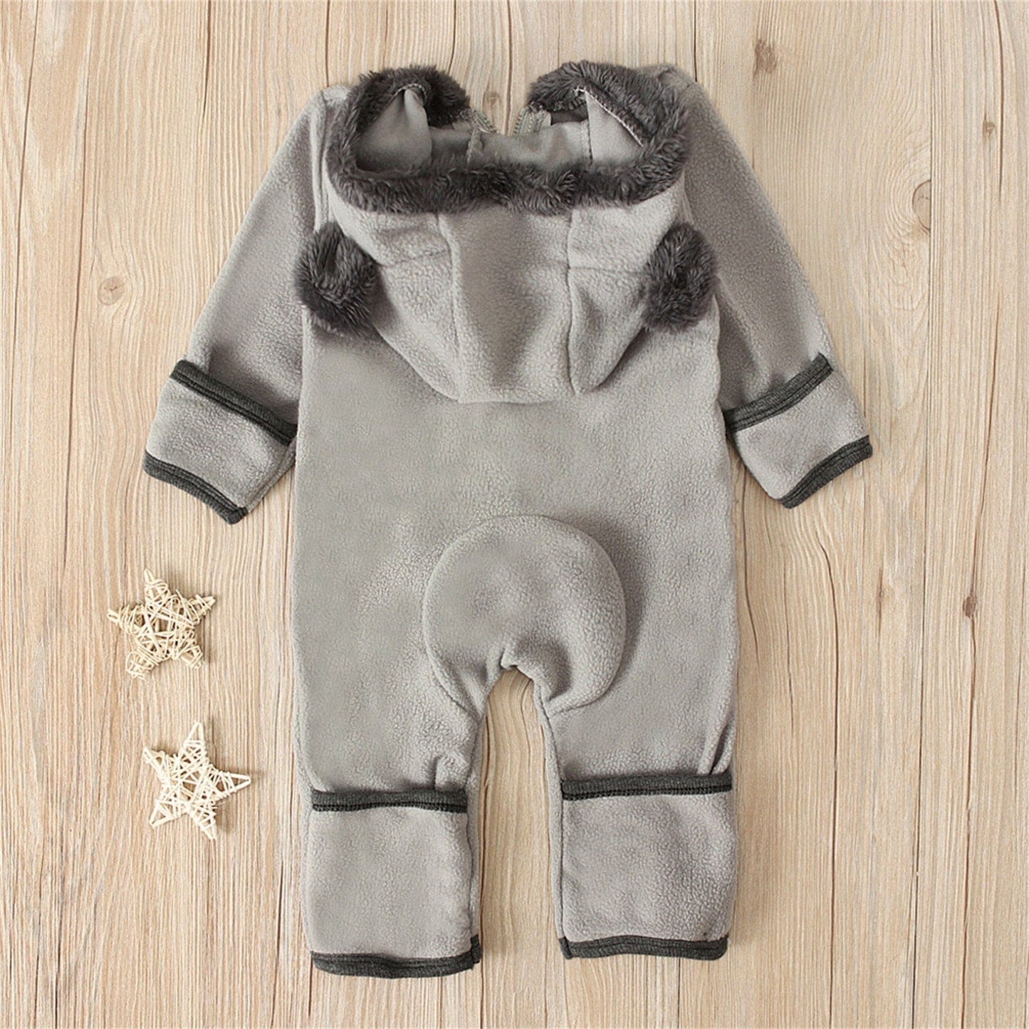 Proactive Baby Baby & Toddler Cuddle Club Newborn/Infant Winter Warm Long Sleeve Zipper Jumpsuit