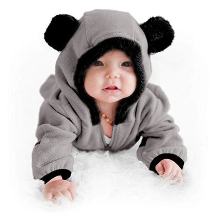 Proactive Baby Baby & Toddler Cuddle Club Newborn/Infant Winter Warm Long Sleeve Zipper Jumpsuit