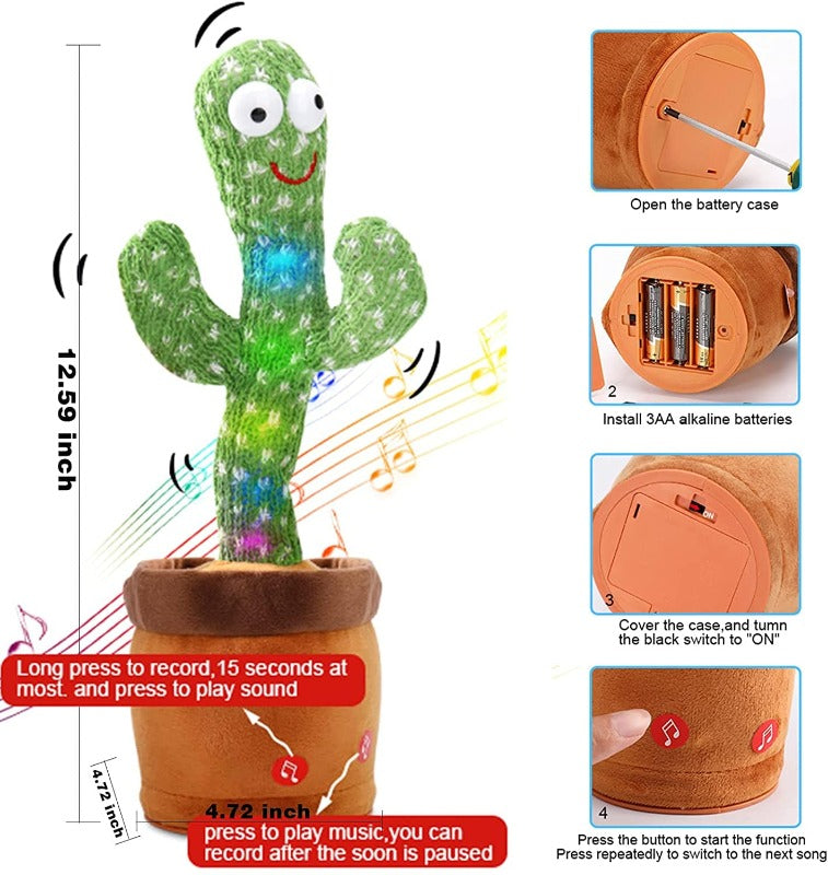 Proactive Baby Dancing Cactus Toy