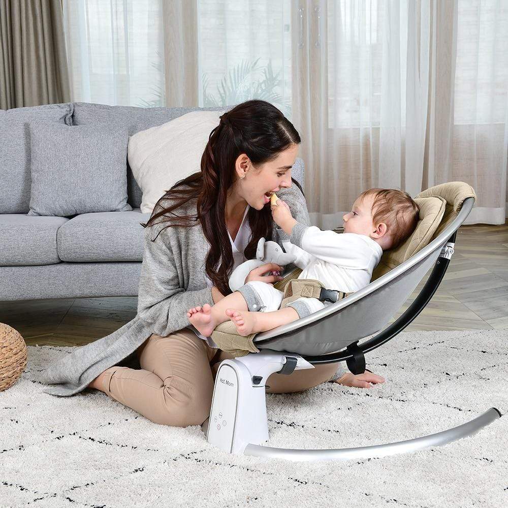 Proactive Baby Baby Swinging Chair HotMom™ Bluetooth Baby Rocker