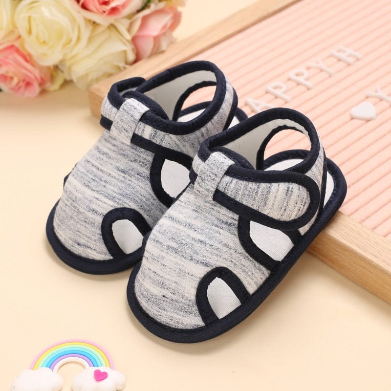 Proactive Baby LittleKid Summer 0-18Months Kids Newborn Baby Boys Fashion Summer Soft Crib Shoe