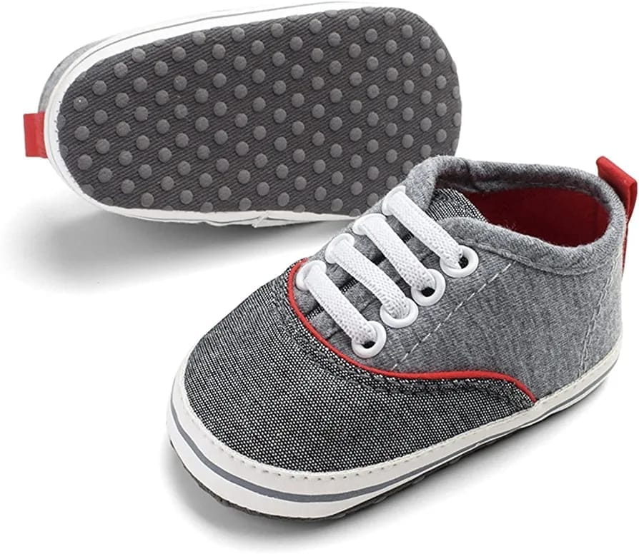 Proactive Baby LittleMe Infant Boys/Girls Cool Canvas Shoes  - Soft Sole, Anti-Slip & Strong Shoes