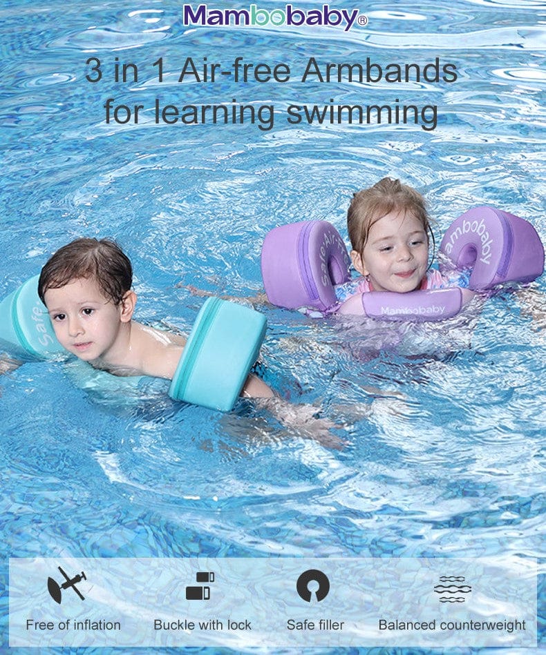 Proactive Baby Mambobaby™ 3 in 1 Swim Training Arm Float For 3-6 Years