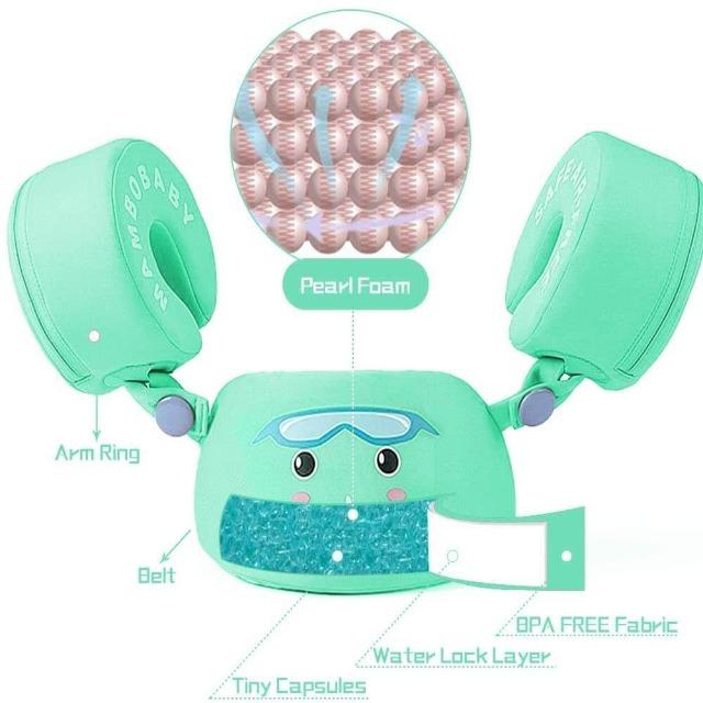 Proactive Baby Baby Float for Swimming Pool MamboBaby™ Arm Wings Swim Float