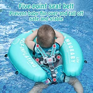 Proactive Baby Mambobaby Baby Self-Inflatable Baby Float with Canopy - Special Edition