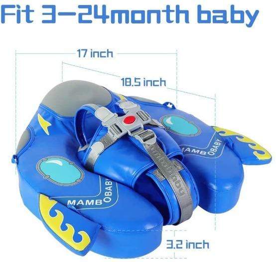 Proactive Baby Baby Float for Swimming Pool MamboBaby™ Rocket Swim Float