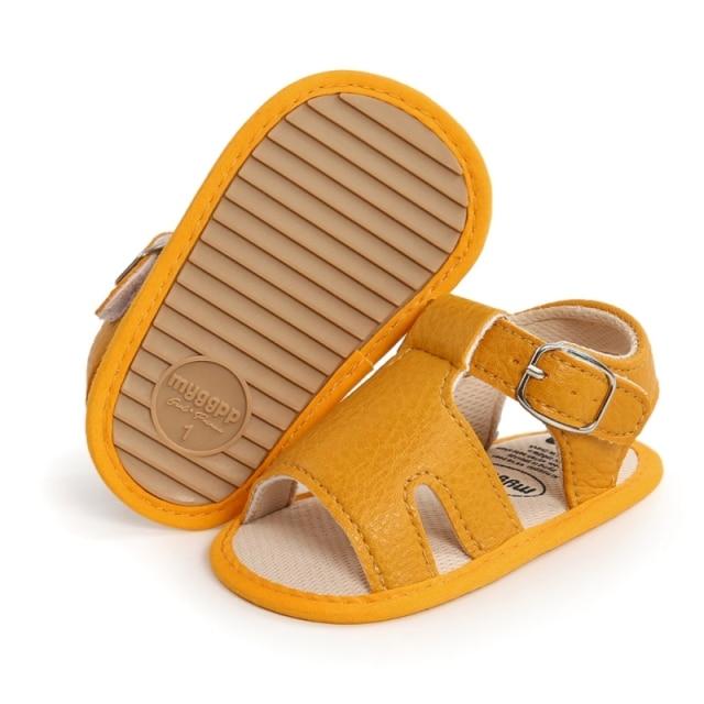 Proactive Baby Baby Footwear Yellow / 0-6 Months myggpp™ Baby Sandals