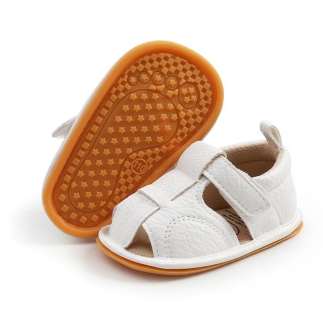 Proactive Baby Baby Footwear White / 0-6 Months myggpp™ Infant/Newborn Sandals