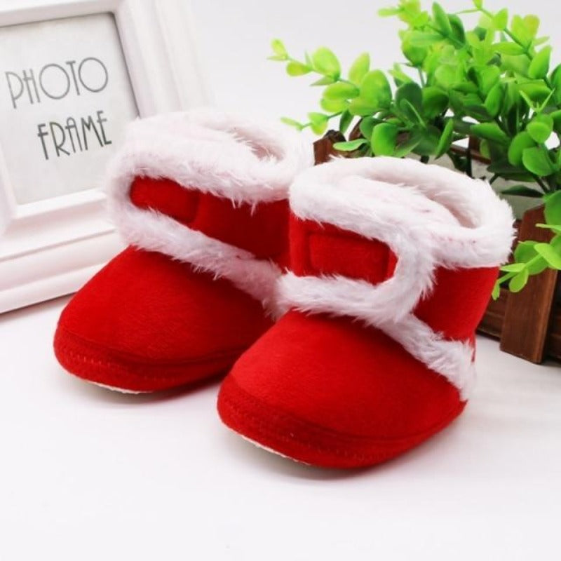Proactive Baby Red / 13-18 Months / China Newborn/Toddler Warm Winter Boots