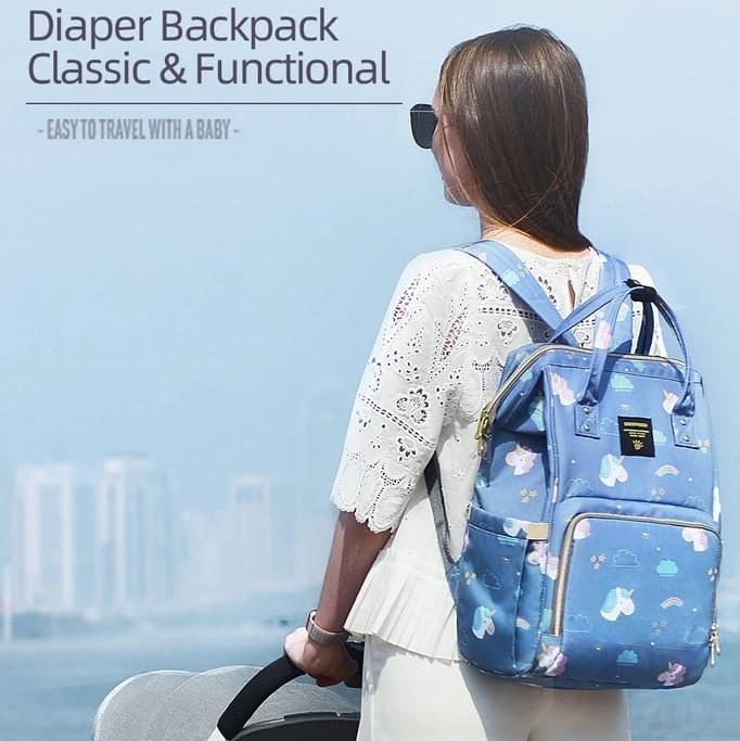 Proactive Baby Baby Diaper Bag ProSunveno Baby Diaper Backpack - Cute Prints