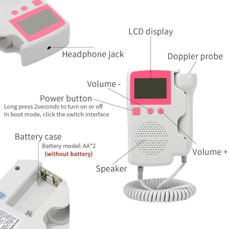 Proactive Baby Baby Fetal Doppler VCO-MIN™ Baby Fetal Doppler