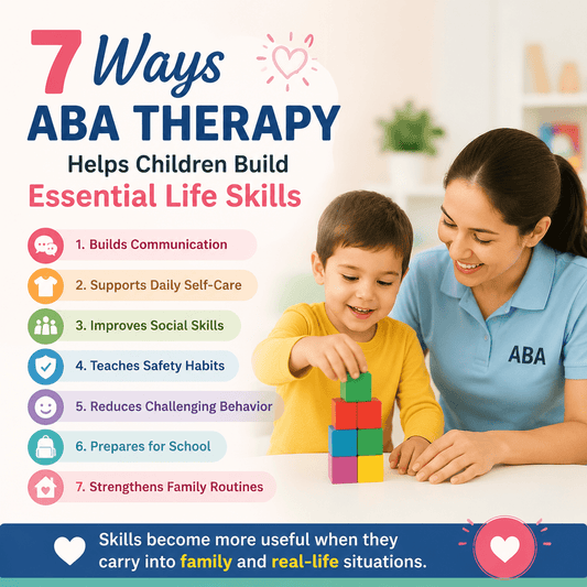 7 Ways ABA Therapy Helps Children Build Essential Life Skills - Proactive Baby