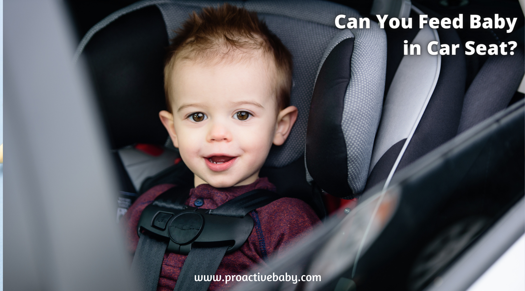Can You Feed Baby in Car Seat?