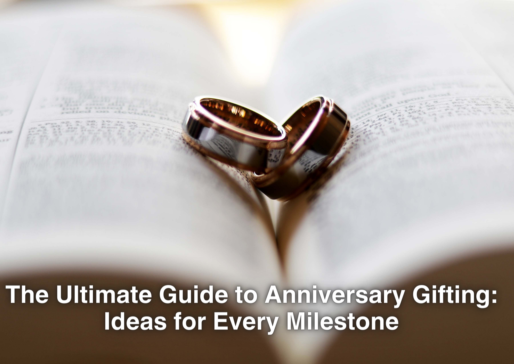 The Ultimate Guide to Anniversary Gifting: Ideas for Every Milestone