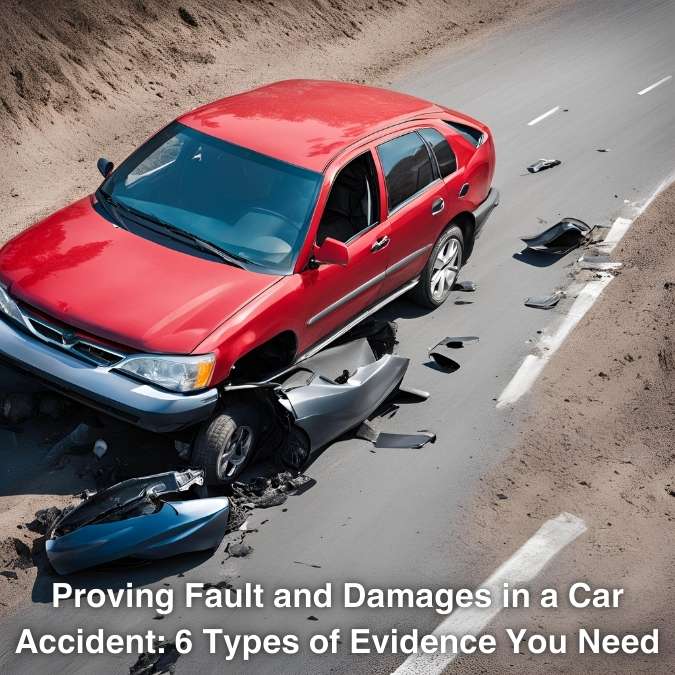 Proving Fault and Damages in a Car Accident: 6 Types of Evidence You Need