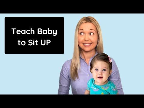 How to Teach Baby to Sit Up