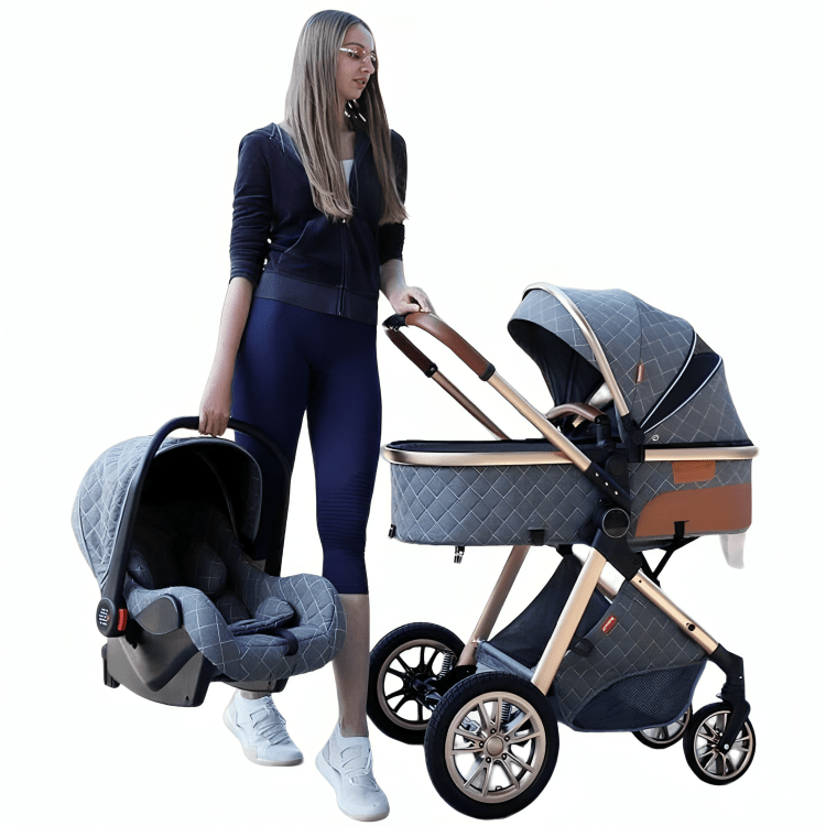 Buy the foldable stroller newborn with 3-in-1 functions - Proactive Baby