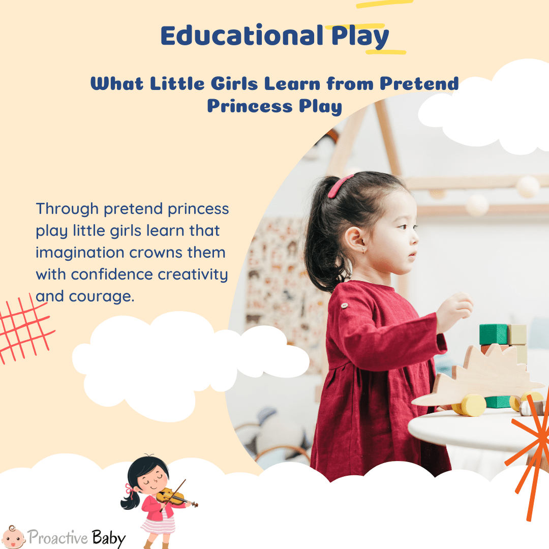Educational Play: What Little Girls Learn from Pretend Princess Play - Proactive Baby