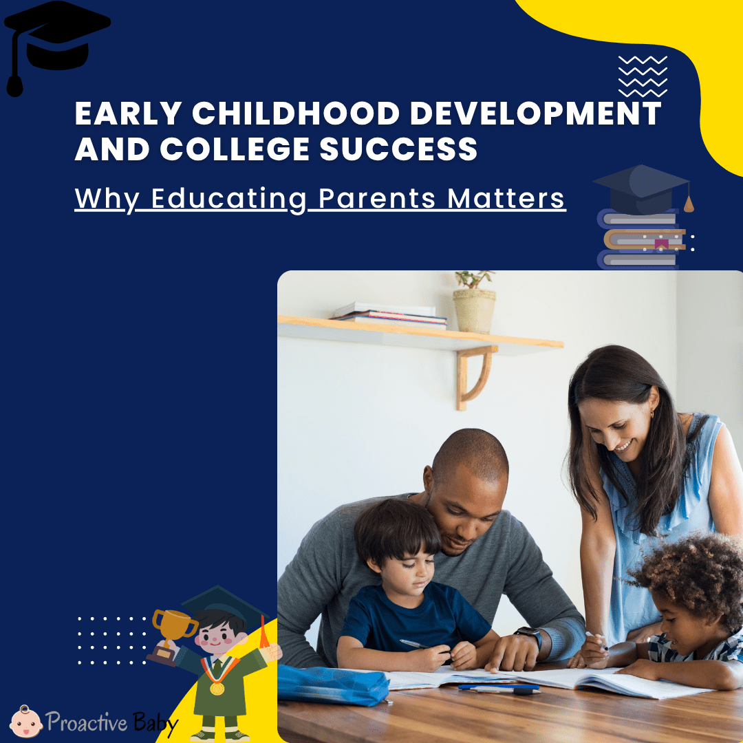 How Early Childhood Development Shapes College Success (and Why Parent Education Matters) - Proactive Baby