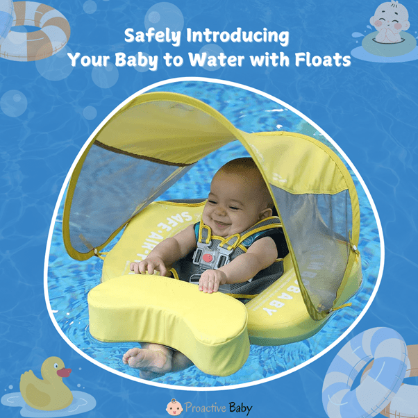 Introducing Your Baby to Water Safely with Baby Swim Floats - Proactive Baby