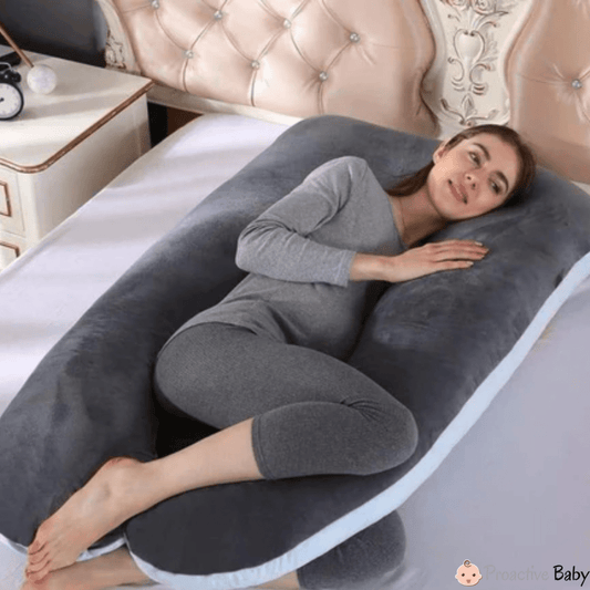 Pregnancy Pillow: Benefits, Sleeping Positions & When to Use One - Proactive Baby