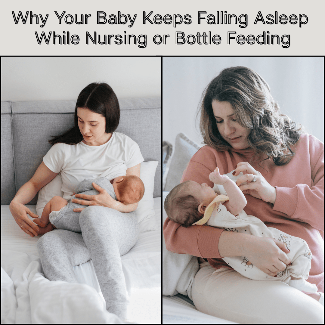 Why Your Baby Keeps Falling Asleep While Nursing or Bottle Feeding - Proactive Baby