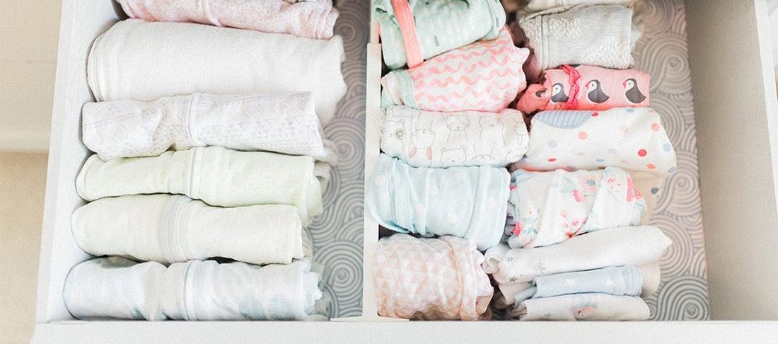 How to Fold Baby Clothes I How to Organize Baby Clothes Better - Proactive Baby