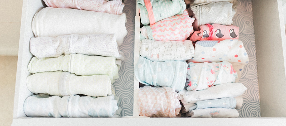 How to Fold Baby Clothes I How to Organize Baby Clothes Better