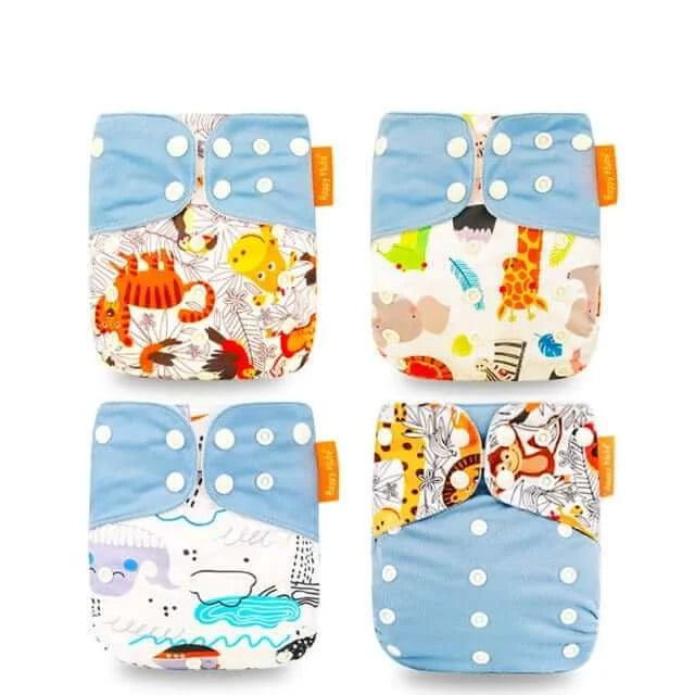 HappyBaby Reusable & Washable Newborn Diaper/Paints