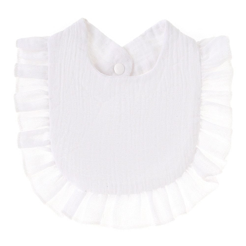Proactive Baby Baby Clothing Baby Boy Girls Burp Cloths Lace Bibs Soft Cotton Adjustable Bib
