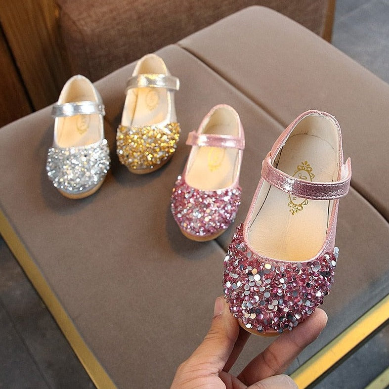 Proactive Baby Baby Footwear Baby Girls Party Wear Glitter Sandals