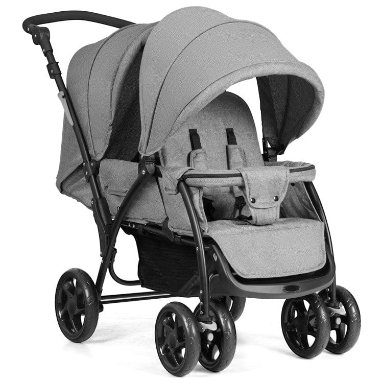 Universal Rain Cover For Baby Twin Stroller Double Front And Rear