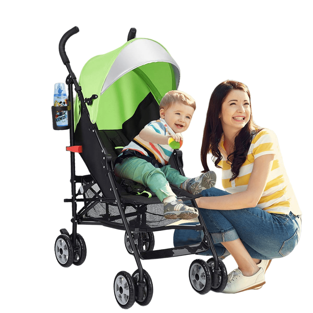 Proactive Baby Baby Strollers BabyJoy™ Lightweight Foldable Travel Baby Stroller