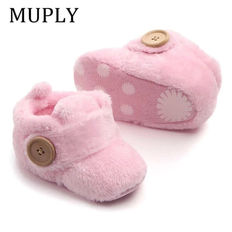 MUPLY Beautifully Designed Baby Girls/Boys First Walkers/Soft Slippers