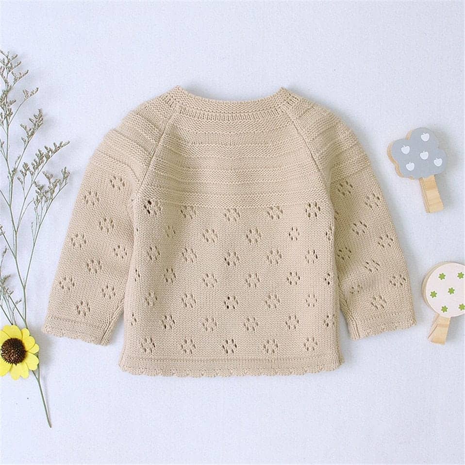 Sweet-Baby Winter Cute Baby Sweater I Knitting Loose Cardigan Kids Sweater I Long Sleeve Warm Sweater