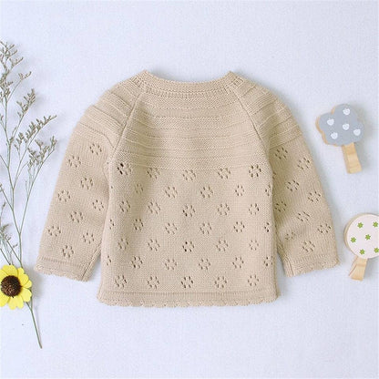 Sweet-Baby Winter Cute Baby Sweater I Knitting Loose Cardigan Kids Sweater I Long Sleeve Warm Sweater