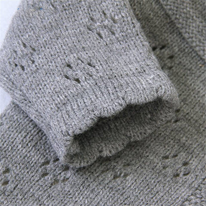 Sweet-Baby Winter Cute Baby Sweater I Knitting Loose Cardigan Kids Sweater I Long Sleeve Warm Sweater