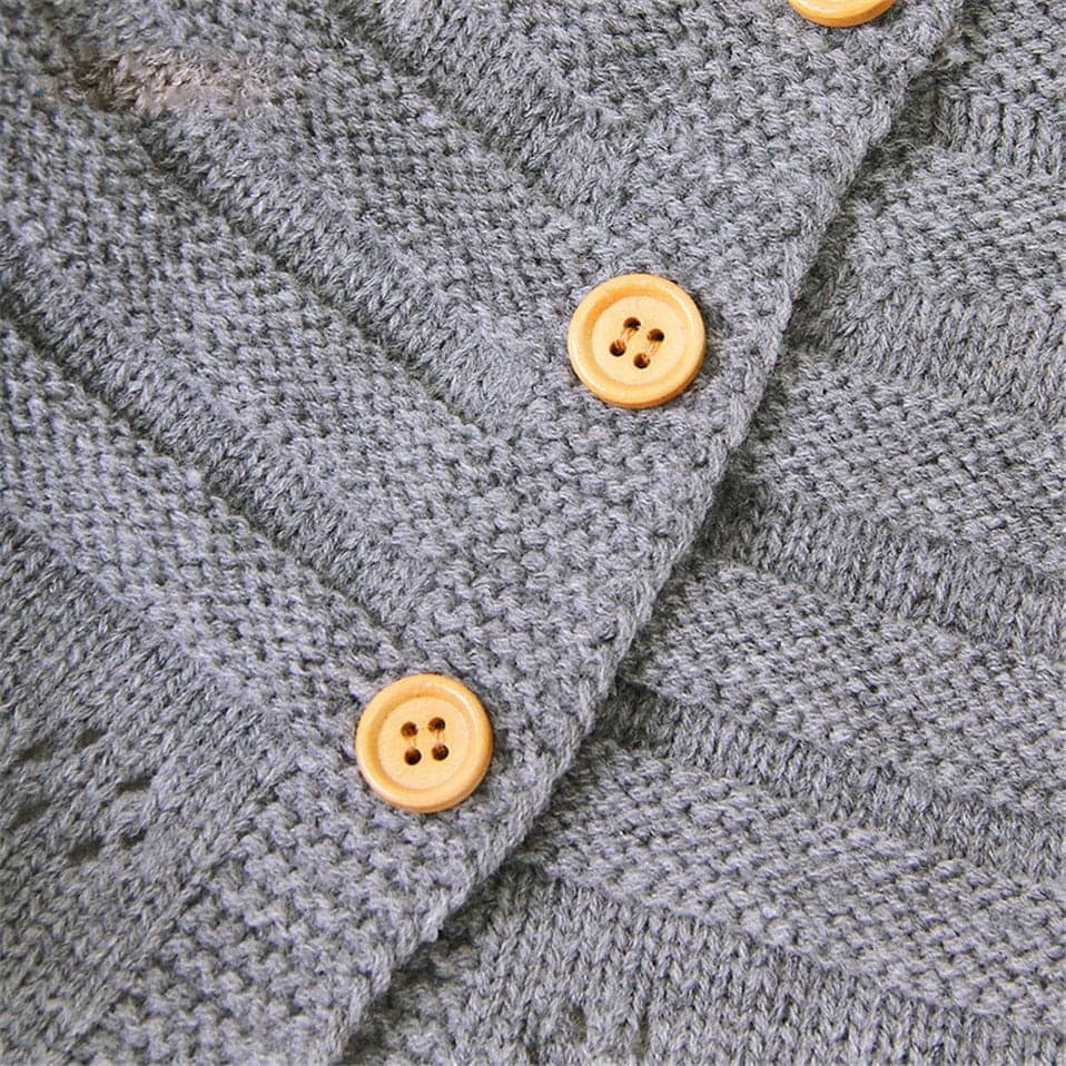 Sweet-Baby Winter Cute Baby Sweater I Knitting Loose Cardigan Kids Sweater I Long Sleeve Warm Sweater