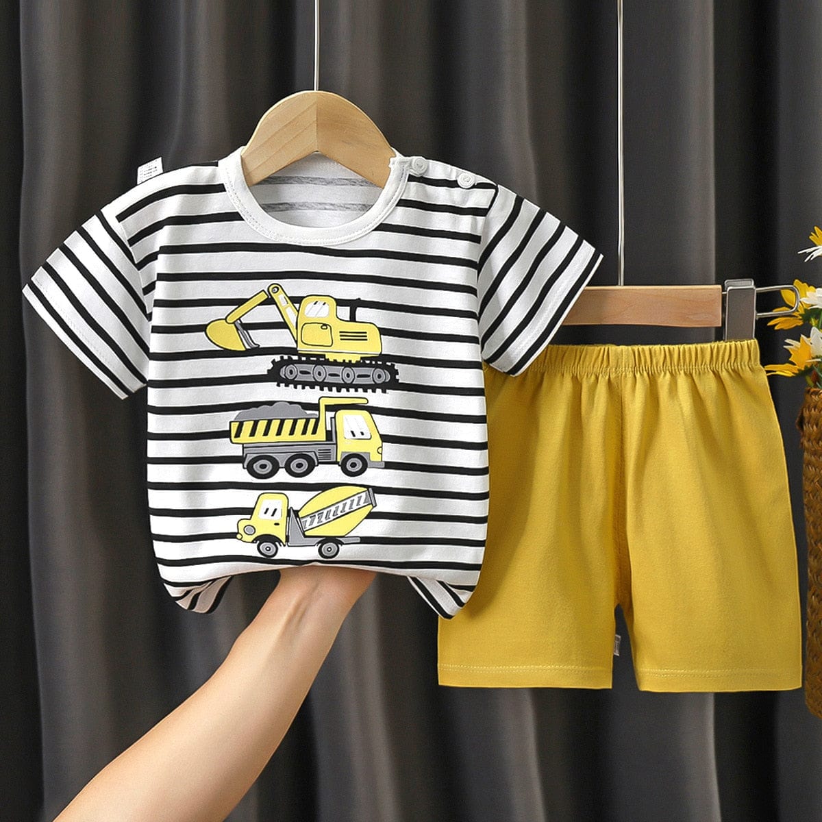 Proactive Baby CoolPrint Summer Baby Clothes 2 pcs T-Shirt & Pant With Quirky Prints