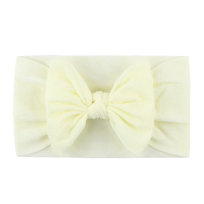 Proactive Baby Baby Headband 1 Cute Looking Big Bow Knitted Beanies for Baby Girls