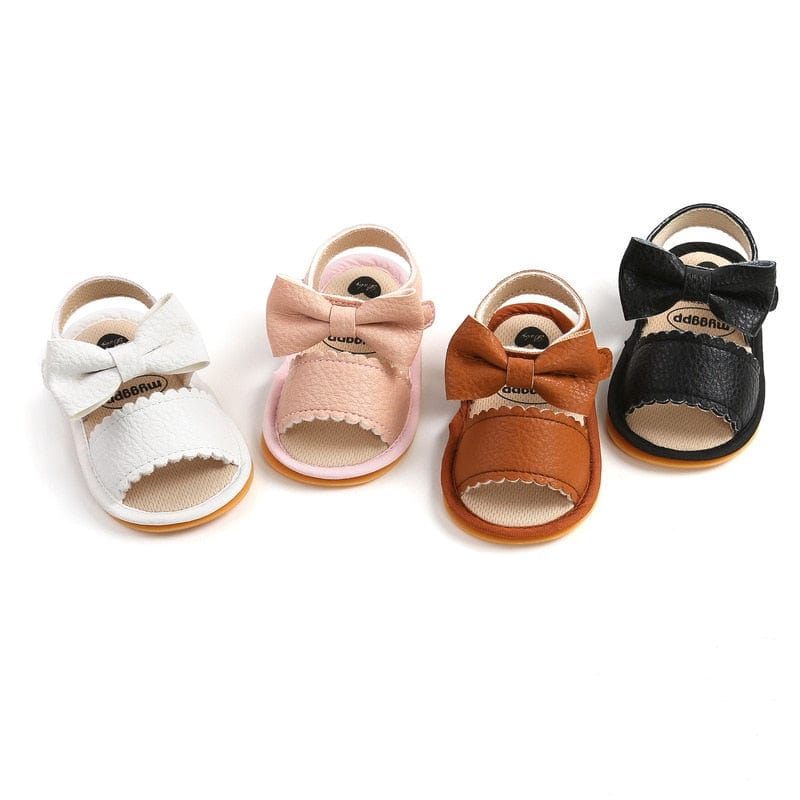 Proactive Baby Baby Footwear LoveBaby Summer Breathable Shoes for Baby Girl-Soft Rubber, Sole Anti-Slip & Bowknot