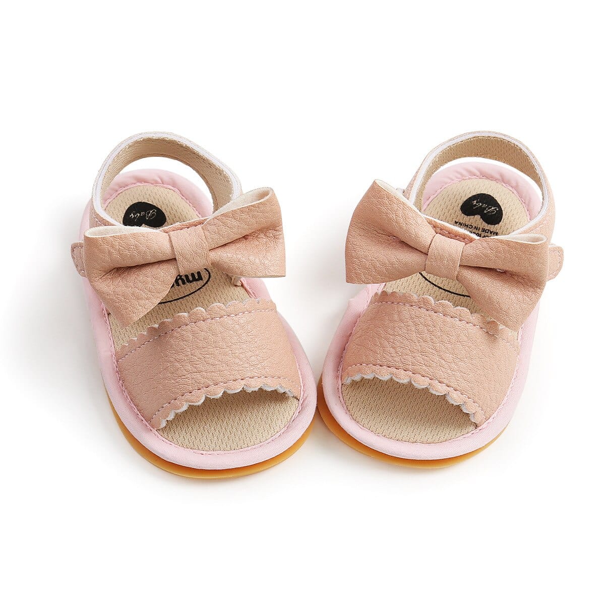 Proactive Baby Baby Footwear LoveBaby Summer Breathable Shoes for Baby Girl-Soft Rubber, Sole Anti-Slip & Bowknot