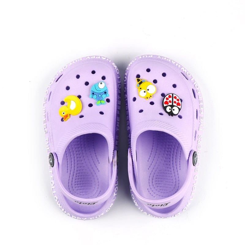 Proactive Baby Baby Footwear PURPLE / 23-24  134MM LTOLO Children Mules Clogs For Kids