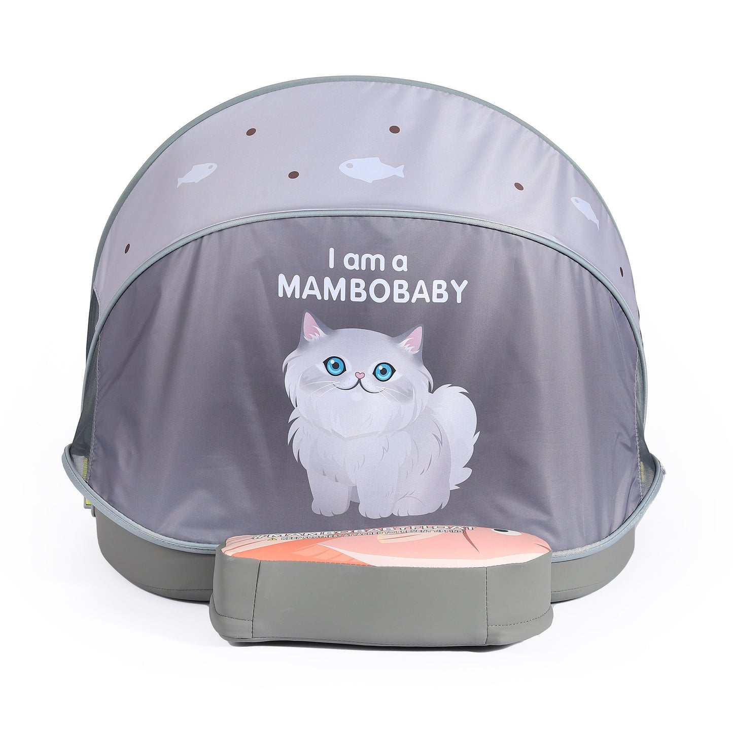 Mambobaby™ Baby Swim Float with Canopy & Safety Seat (3–24 Months) | Cat Edition - 10790228-3d-cover-steamship-m - Proactive Baby