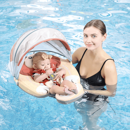 Mambobaby™ Baby Swim Float with Canopy & Safety Seat (3–24 Months) | Daddy Lion Edition - 10790228-3d-cover-steamship-m - Proactive Baby