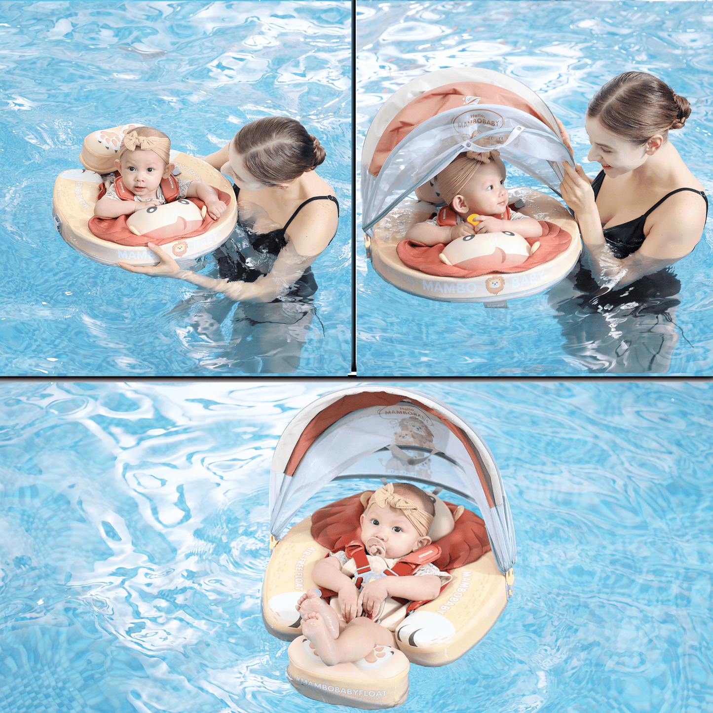 Mambobaby™ Baby Swim Float with Canopy & Safety Seat (3–24 Months) | Daddy Lion Edition - 10790228-3d-cover-steamship-m - Proactive Baby