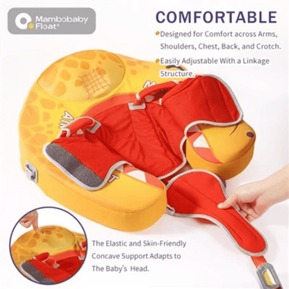 Mambobaby™ Baby Swim Float with Canopy & Safety Seat (3–24 Months) | Dino Jaw Edition - 10790228-3d-cover-steamship-m - Proactive Baby