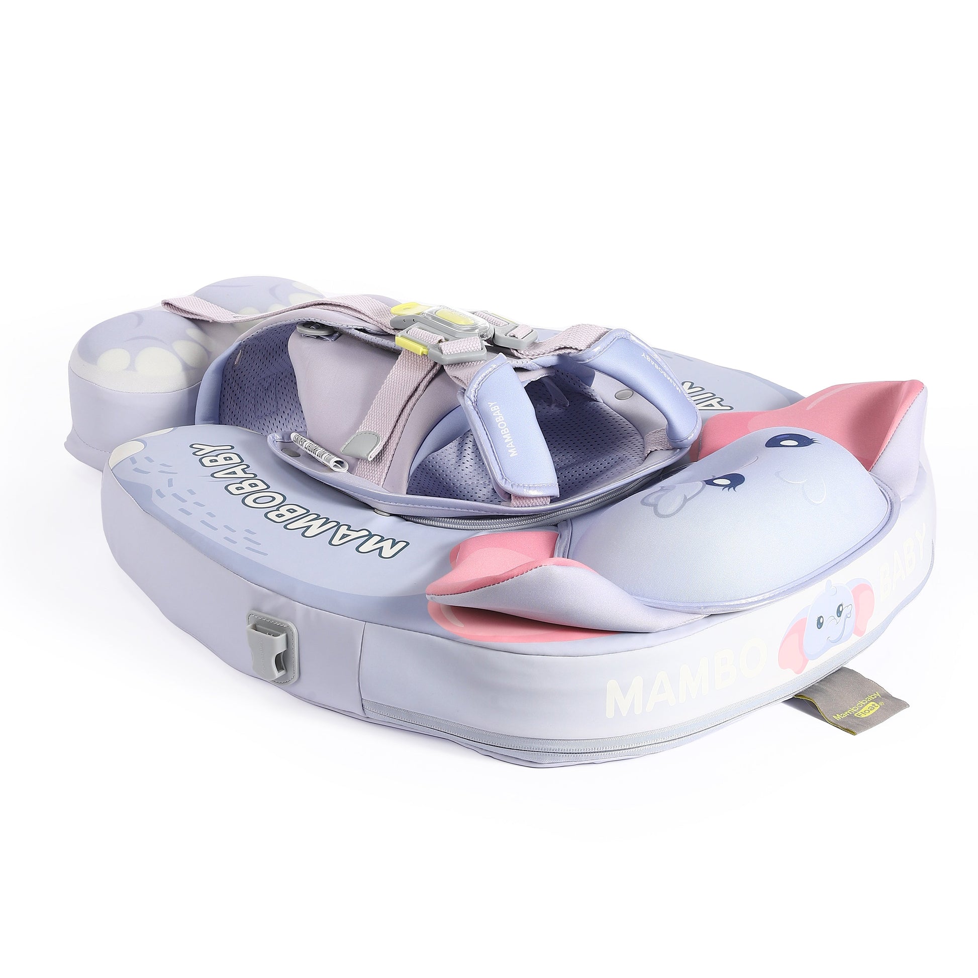 Mambobaby™ Baby Swim Float with Canopy & Safety Seat (3–24 Months) |Mommy Elephant Edition - 10790228-3d-cover-steamship-m - Proactive Baby